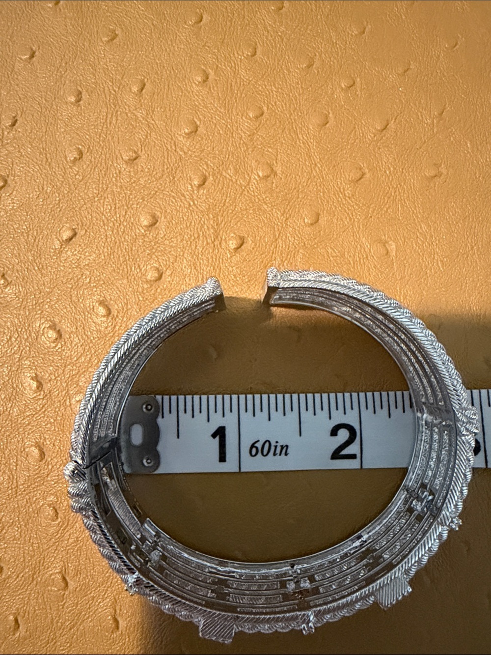 Judith Ripka SS gemstone cuff - Picture 9 of 13